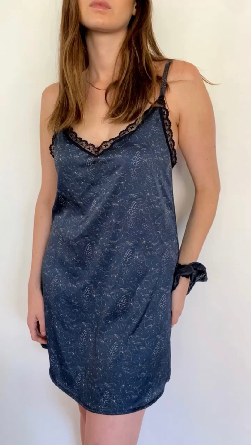 Pijama lencero y Colet