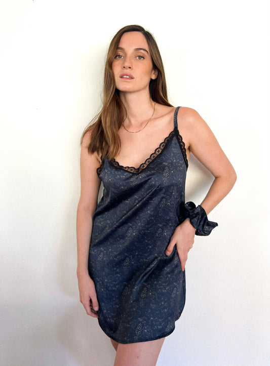 Pijama lencero y Colet