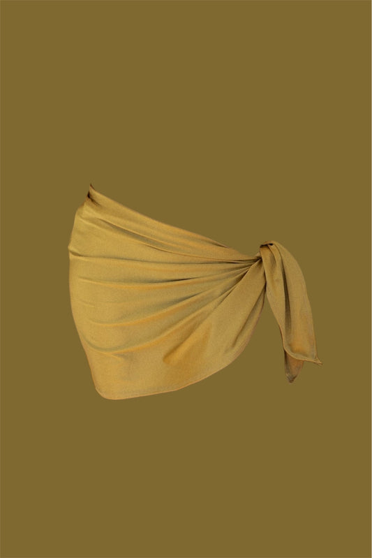 Pareo falda pistacho